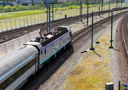 Freight Shuttle Train Cross Channel Shipping - Eurotunnel LeShuttle Freight